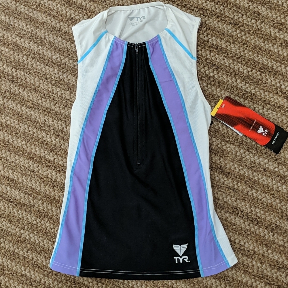 TYR Drimax New Singlet Sleeveless Tank Top XS